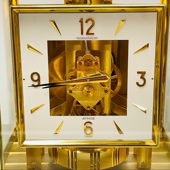 Jaeger-LeCoultre Atmos Square Face Mantel Clock Caliber 528-8 #408842 - Picture 9 of 14